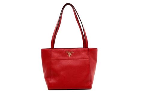 prada vitello phenix tote gold red|Prada Vitello Phenix Tote .